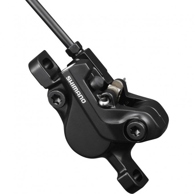 Калипер гидравлический SHIMANO MT500, POST MOUNT, ПОЛИМЕРН. КОЛОДК. B01S, БЕЗ АДАПТ., ЦВ. ЧЕРНЫЙ EBRMT500MPPRXL Калипер гидравлический SHIMANO MT500, POST MOUNT, ПОЛИМЕРН. КОЛОДК. B01S, БЕЗ АДАПТ., ЦВ. ЧЕРНЫЙ EBRMT500MPPRXL