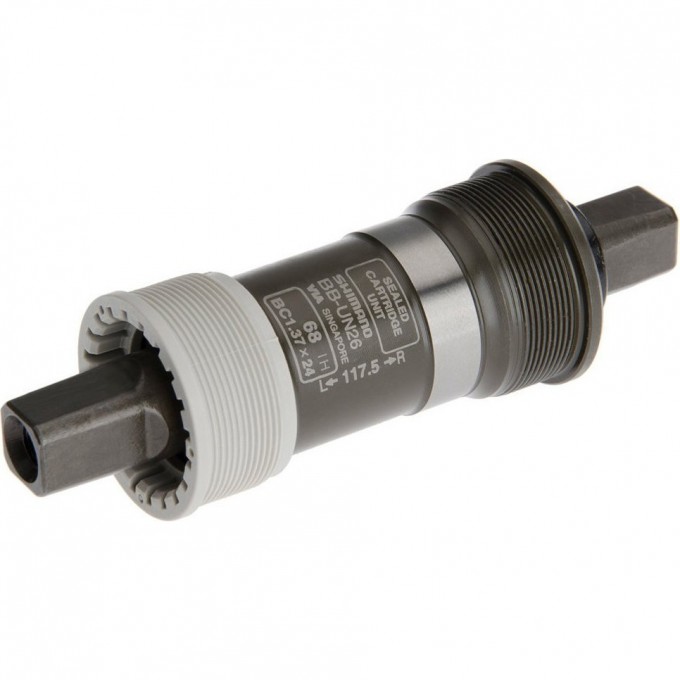 Каретка SHIMANO UN26, 68/117.5, без болтов, без упаковки ABBUN26B17X Каретка SHIMANO UN26, 68/117.5, без болтов, без упаковки ABBUN26B17X