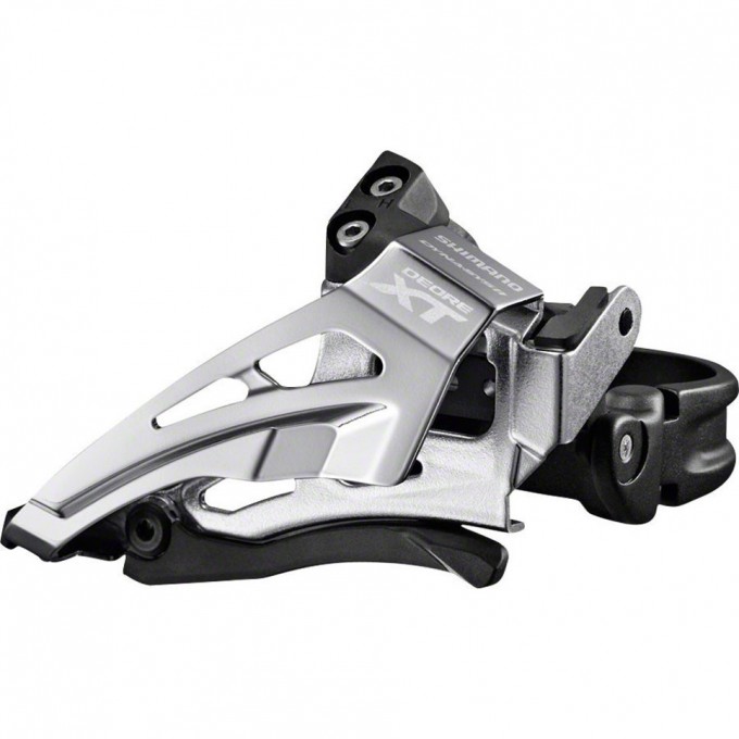 Переключатель передний SHIMANO XT, M8000-L, нижний хомут, SIDE-SWING, для 3X11, верхняя тяга IFDM8000LX6
