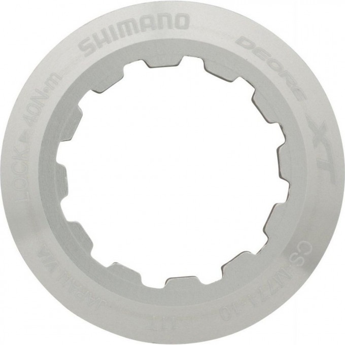 Гайка кассеты SHIMANO DEORE XT M771-10 Y1YR98010 Гайка кассеты SHIMANO DEORE XT M771-10 Y1YR98010