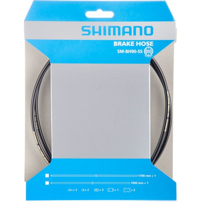 Гидролиния SHIMANO BH90-SS, 1700 мм, обрезной, цвет черный ESMBH90SSL170 Гидролиния SHIMANO BH90-SS, 1700 мм, обрезной, цвет черный ESMBH90SSL170