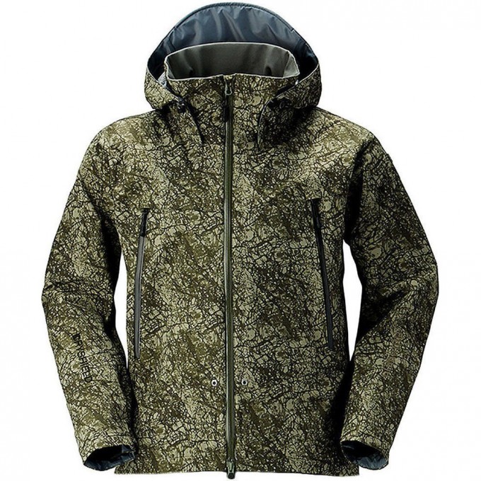 Куртка утеплённая SHIMANO DS ADVANCE WARM JACKET RIPPLE BROWN 2XL RB02JQ2XLRBR