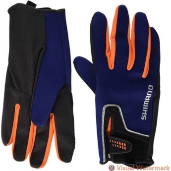 Перчатки SHIMANO GL-095Q синий, размер XL