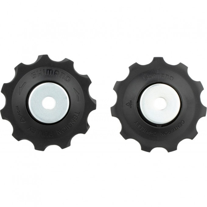 Ролики для велосипеда SHIMANO Y-PART RD-M6000, для GS, 10 скоростей, пара роликов Y3E498010 Ролики для велосипеда SHIMANO Y-PART RD-M6000, для GS, 10 скоростей, пара роликов Y3E498010