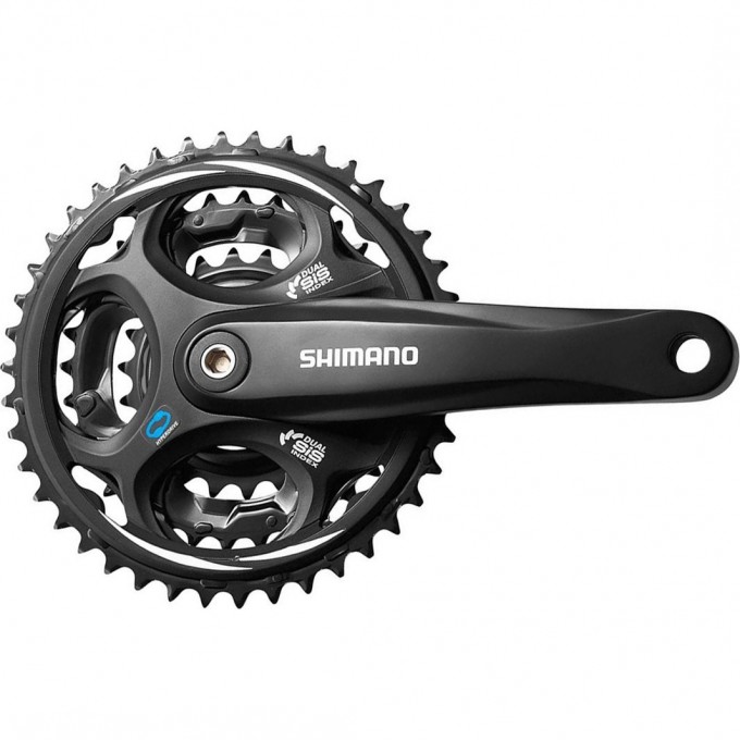 Система SHIMANO ALTUS, M311, 175 мм, квадрат, 48/38/28T, черный EFCM311E888XL Система SHIMANO ALTUS, M311, 175 мм, квадрат, 48/38/28T, черный EFCM311E888XL