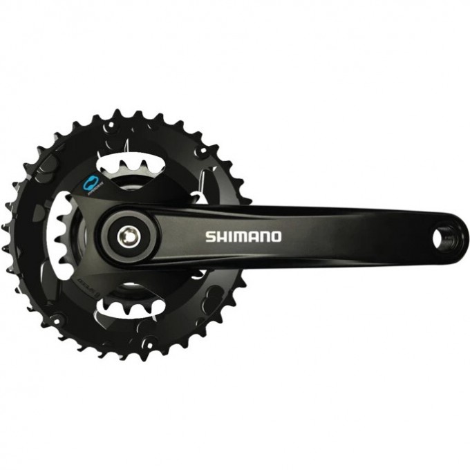Система SHIMANO ALTUS, M315-2, 175мм, 36/22T, под квадрат, без защиты, черный для 7/8 скоростей EFCM3152E62XL Система SHIMANO ALTUS, M315-2, 175мм, 36/22T, под квадрат, без защиты, черный для 7/8 скоростей EFCM3152E62XL