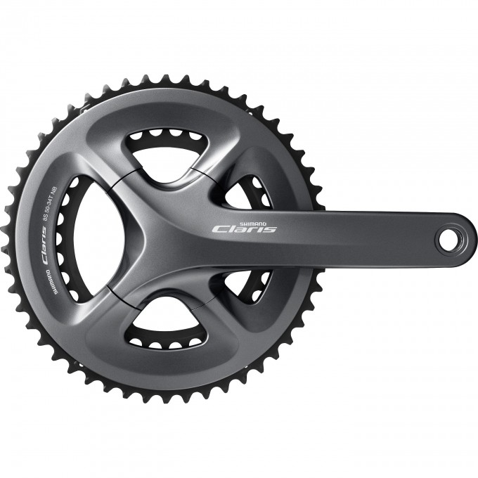 Система SHIMANO CLARIS, R2000, 170 мм, интегрированный вал, 8 скоростей, 50/34T EFCR2000CX04X Система SHIMANO CLARIS, R2000, 170 мм, интегрированный вал, 8 скоростей, 50/34T EFCR2000CX04X