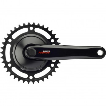 Система SHIMANO NEXUS, C6000, 170 мм, 38T, черный, без упаковки