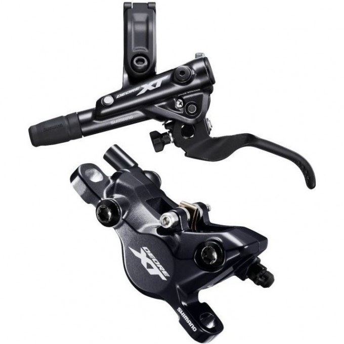Тормоз дисковый SHIMANO XT, M8100, BL(левый)/BR(передний), J-KIT, полимерные колодки 1000мм IM8100JLFPRA100