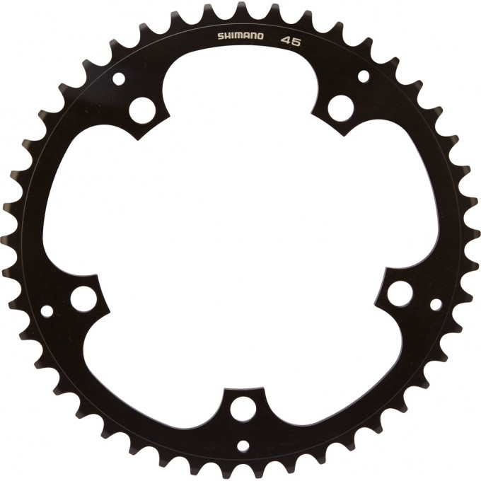 Звезда передняя SHIMANO, для FC-RS400, 34T-NA, черная, для 50-34T Y1VM34000 Звезда передняя SHIMANO, для FC-RS400, 34T-NA, черная, для 50-34T Y1VM34000
